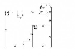 25 Helene Rd, Newton MA  02468-1024 floor plan