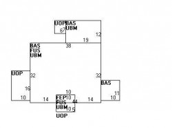 63 Cedar St, Newton MA  02459-1144 floor plan