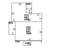 42 Huntington Rd, Newton MA  02458-2417 floor plan