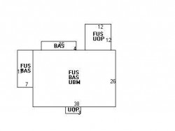 48 Huntington Rd, Newton MA  02458-2417 floor plan