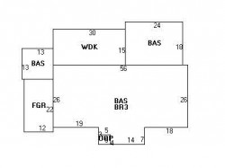 30 Helene Rd, Newton MA  02468-1025 floor plan