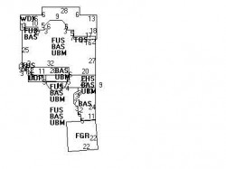 91 Huntington Rd, Newton MA  02458-2416 floor plan